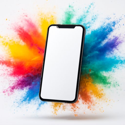 BD44 Phone Screen with Update Notification